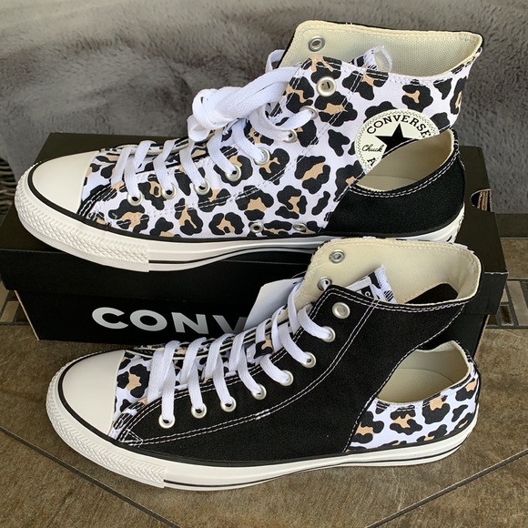 CONVERSE CTAS TWISTED UPPER HI BLACK/WHITE/DESERTM - Picture 3 of 15